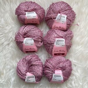 SOLD Louisa Harding Merletto Yarn Linen Blend Rose Pink